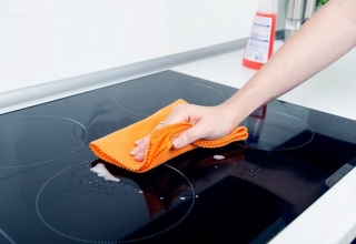 چگونه گاز صفحه ای را تمیز کنیم؟